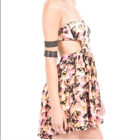 One Teaspoon Mystics Tie-Back Tube Top Dress - Picture 3 of 13